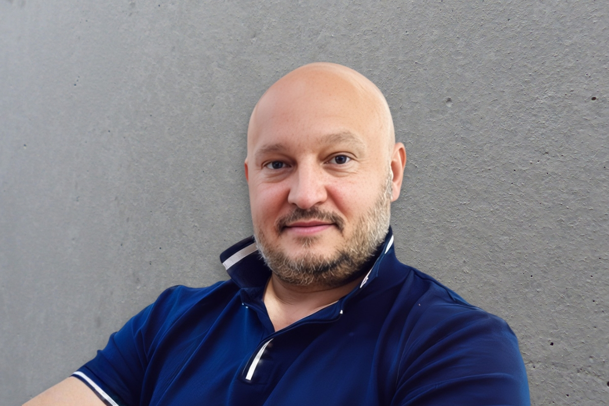 Portrait of the new Managing Director Maksim Kirin 